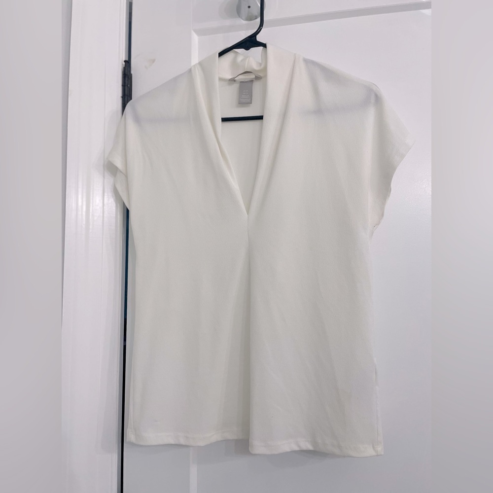 XS White H&M blouse